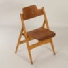 Houten Klapstoel SE 18 van Egon Eiermann voor Wilde + Spieth, 1960s | Beukenhout + Teak