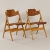 Houten Klapstoel SE 18 van Egon Eiermann voor Wilde + Spieth, 1960s | Beukenhout + Teak