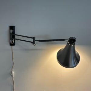Verstelbare Wandlamp NX 230E/00 in Chroom van Philips, 1960s