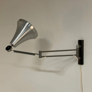 Verstelbare Wandlamp NX 230E/00 in Chroom van Philips, 1960s