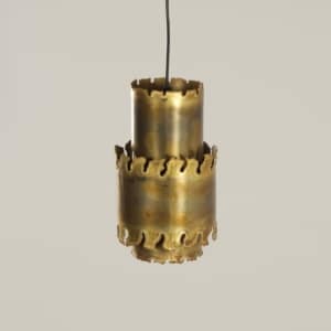 Deense Hanglamp van Svend Aage Holm Sorensen, 1970s &#8211; Messing