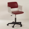 Bureaustoel 2712 van A. Cordemeyer voor Gispen, 1970s | Rode Bekleding