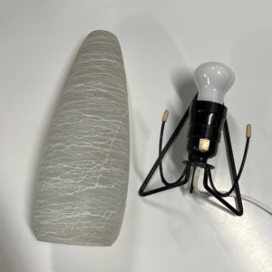Wandlamp NX18 E/00 van Satijnglas voor Philips, 1958