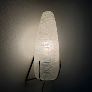 Wandlamp NX18 E/00 van Satijnglas voor Philips, 1958