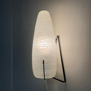 Wandlamp NX18 E/00 van Satijnglas voor Philips, 1958
