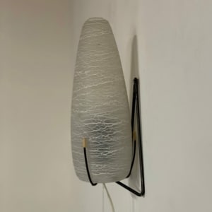 Wandlamp NX18 E/00 van Satijnglas voor Philips, 1958