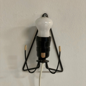 Wandlamp NX18 E/00 van Satijnglas voor Philips, 1958