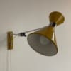 Gele Diabolo Wandlamp van Herda, 1970s