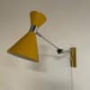 Gele Diabolo Wandlamp van Herda, 1970s