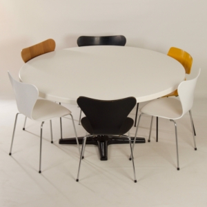 Grote Ronde Eettafel van Pastoe, 1970s &#8211;  150 cm