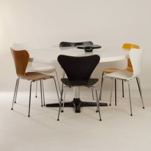 Grote Ronde Eettafel van Pastoe, 1970s &#8211;  150 cm