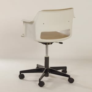 Bureaustoel 2712 van A. Cordemeyer voor Gispen, 1970s | Beige Bekleding