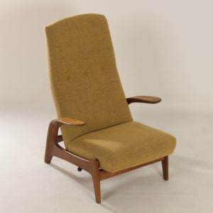 Fauteuil &#8220;Rock &#8216;n Rest&#8221; van Rastad and Relling voor Gimson &#038; Slater, &#8217;60s &#8211; Nieuwe Ploegstof