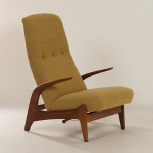 Fauteuil &#8220;Rock &#8216;n Rest&#8221; van Rastad and Relling voor Gimson &#038; Slater, &#8217;60s &#8211; Nieuwe Ploegstof
