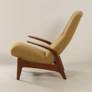 Fauteuil &#8220;Rock &#8216;n Rest&#8221; van Rastad and Relling voor Gimson &#038; Slater, &#8217;60s &#8211; Nieuwe Ploegstof