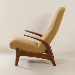 Fauteuil &#8220;Rock &#8216;n Rest&#8221; van Rastad and Relling voor Gimson &#038; Slater, &#8217;60s &#8211; Nieuwe Ploegstof