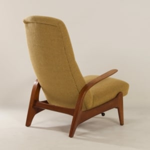 Fauteuil &#8220;Rock &#8216;n Rest&#8221; van Rastad and Relling voor Gimson &#038; Slater, &#8217;60s &#8211; Nieuwe Ploegstof