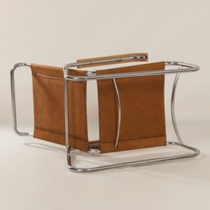 Bauhaus Fauteuil van Veha, Den Haag, 1930s &#8211; Herenfauteuil