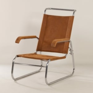 Bauhaus Fauteuil van Veha, Den Haag, 1930s &#8211; Herenfauteuil
