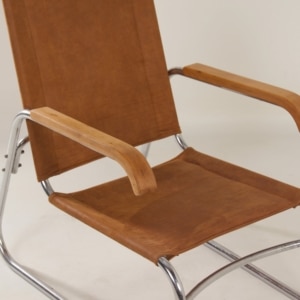 Bauhaus Fauteuil van Veha, Den Haag, 1930s &#8211; Herenfauteuil