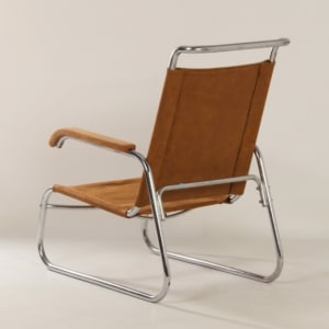 Bauhaus Fauteuil van Veha, Den Haag, 1930s &#8211; Herenfauteuil
