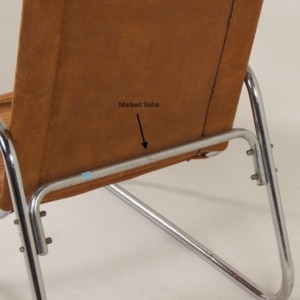 Bauhaus Fauteuil van Veha, Den Haag, 1930s &#8211; Herenfauteuil