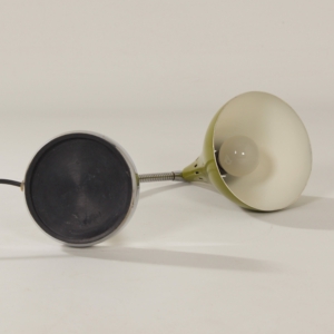 Groen Bureaulampje Made in Italy, Florence, 1960s