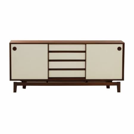 Vintage Dressoir van Topform, 1960s | Teakhout en Formica