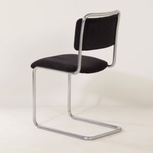 Originele 101 Gispen Buisstoel, 1950s &#8211; Opnieuw Bekleed