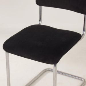 Originele 101 Gispen Buisstoel, 1950s &#8211; Opnieuw Bekleed