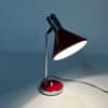 Rood Bureaulampje Made in Italy, Florence, 1960s