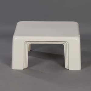 Bijzettafeltjes Quatro Gatti van Mario Bellini voor C&#038;B Italia, 1960s | Fiberlite