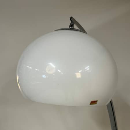 Witte Booglamp van Sölken Leuchten, 1970s