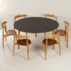 Heart Eetset van Hans Wegner voor Fritz Hansen, 1950s