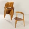 Heart Eetset van Hans Wegner voor Fritz Hansen, 1950s