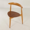 Heart Eetset van Hans Wegner voor Fritz Hansen, 1950s