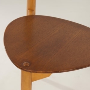 Heart Eetset van Hans Wegner voor Fritz Hansen, 1950s