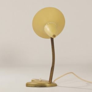 Zeldzaam Bureaulampje nr. 16162 van Josef Brumberg, 1950s | met Messing Voet