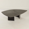 Brutalistische Salontafel van Paul Kingma, 1995 | Grijs, Helder Blauw, Surfboard