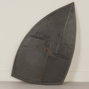 Brutalistische Salontafel van Paul Kingma, 1995 | Grijs, Helder Blauw, Surfboard