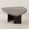 Brutalistische Salontafel van Paul Kingma, 1995 | Grijs, Helder Blauw, Surfboard
