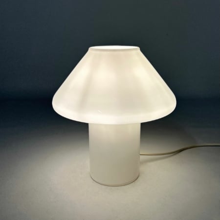 Mushroom Lamp van Hala, 1990s | Wit Glas