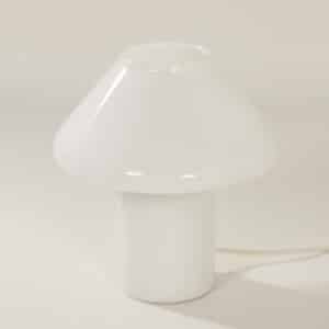 Mushroom Lamp van Hala, 1990s | Wit Glas