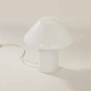 Mushroom Lamp van Hala, 1990s | Wit Glas