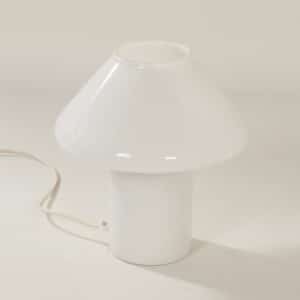 Mushroom Lamp van Hala, 1990s | Wit Glas