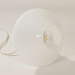 Mushroom Lamp van Hala, 1990s | Wit Glas