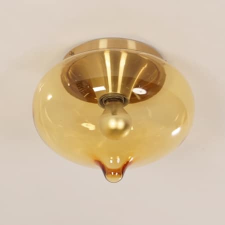 Plafondlamp &#8216;Druppel&#8217; van Dijkstra, 1970s | 30 cm