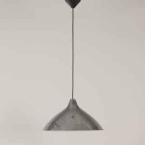 Hanglamp van Lisa Johansson Pape voor Orno, Finland,  1960s | Zilverkleurig