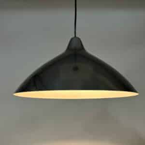 Hanglamp van Lisa Johansson Pape voor Orno, Finland,  1960s | Zilverkleurig
