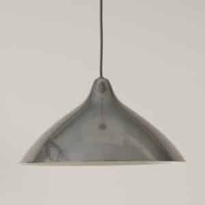 Hanglamp van Lisa Johansson Pape voor Orno, Finland,  1960s | Zilverkleurig